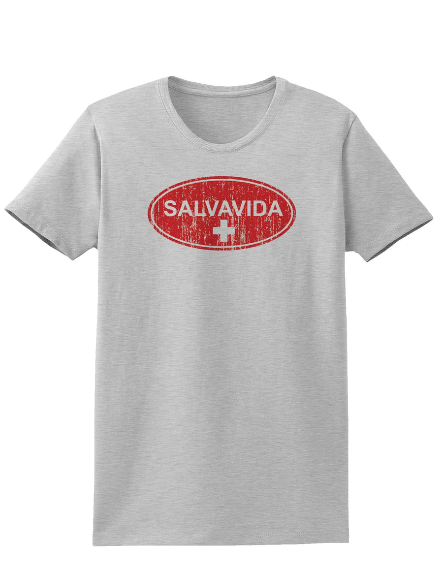 Salvavida Womens T-Shirt-Womens T-Shirt-TooLoud-Salvavida White-X-Small-Davson Sales