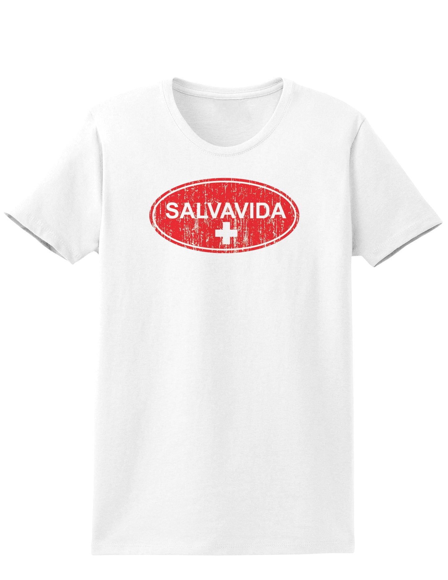 Salvavida Womens T-Shirt-Womens T-Shirt-TooLoud-Salvavida White-X-Small-Davson Sales