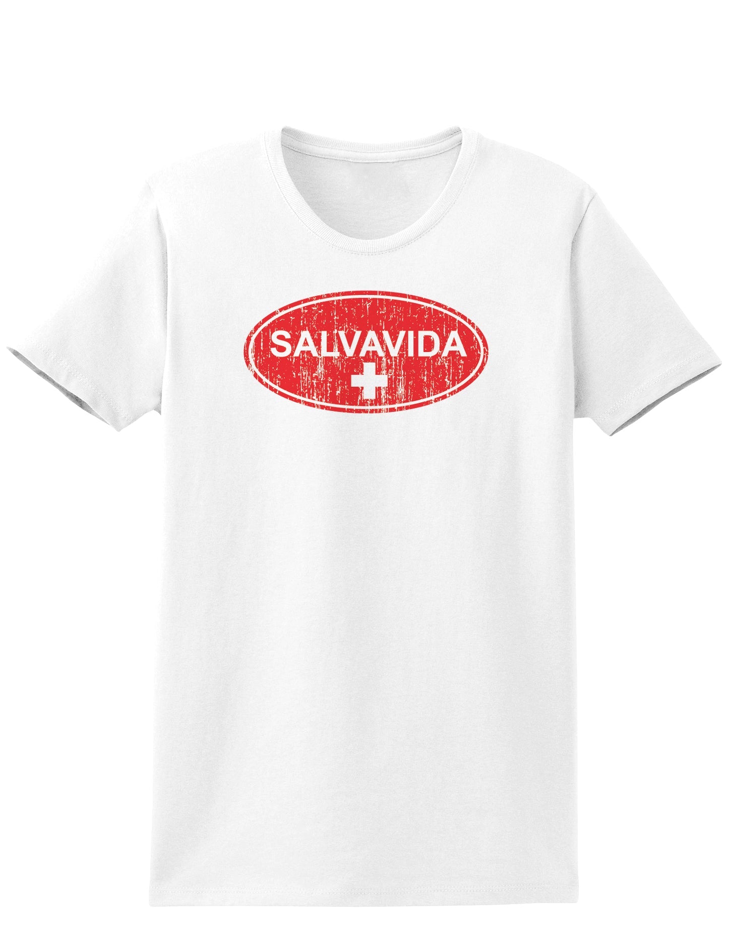 Salvavida Womens T-Shirt-Womens T-Shirt-TooLoud-Salvavida White-X-Small-Davson Sales