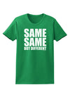 Same Same But Different Womens Dark T-Shirt-Womens T-Shirt-TooLoud-Kelly-Green-X-Small-Davson Sales