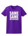 Same Same But Different Womens Dark T-Shirt-Womens T-Shirt-TooLoud-Purple-X-Small-Davson Sales