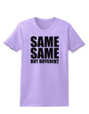Same Same But Different Womens T-Shirt-Womens T-Shirt-TooLoud-Lavender-X-Small-Davson Sales