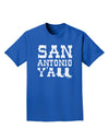 San Antonio Y'all - Boots - Texas Pride Adult Dark T-Shirt by TooLoud-Mens T-Shirt-TooLoud-Royal-Blue-Small-Davson Sales