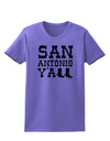 San Antonio Y'all - Boots - Texas Pride Womens T-Shirt by TooLoud-Womens T-Shirt-TooLoud-Violet-X-Small-Davson Sales