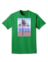 San Diego Beach Filter Adult Dark T-Shirt-Mens T-Shirt-TooLoud-Kelly-Green-Small-Davson Sales