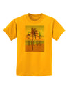 San Diego Beach Filter Childrens T-Shirt-Childrens T-Shirt-TooLoud-Gold-X-Small-Davson Sales