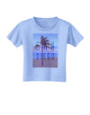 San Diego Beach Filter Toddler T-Shirt-Toddler T-Shirt-TooLoud-Aquatic-Blue-2T-Davson Sales