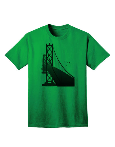 San Francisco Bay Bridge - Premium Adult T-Shirt Collection-Mens T-shirts-TooLoud-Kelly-Green-Small-Davson Sales