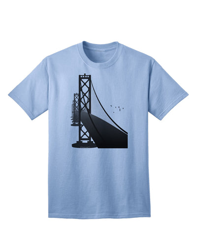 San Francisco Bay Bridge - Premium Adult T-Shirt Collection-Mens T-shirts-TooLoud-Light-Blue-Small-Davson Sales