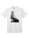 San Francisco Bay Bridge - Premium Adult T-Shirt Collection-Mens T-shirts-TooLoud-White-Small-Davson Sales