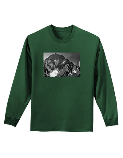 San Juan Mountain Range 2 Adult Long Sleeve Dark T-Shirt-TooLoud-Dark-Green-Small-Davson Sales