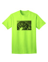 San Juan Mountain Range 2 Adult T-Shirt-Mens T-Shirt-TooLoud-Neon-Green-Small-Davson Sales