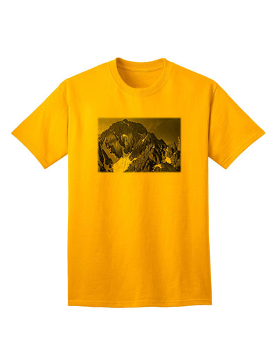 San Juan Mountain Range 2 Adult T-Shirt-Mens T-Shirt-TooLoud-Gold-Small-Davson Sales