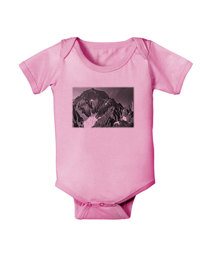 San Juan Mountain Range 2 Baby Romper Bodysuit-Baby Romper-TooLoud-Pink-06-Months-Davson Sales