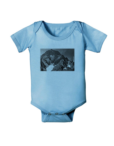 San Juan Mountain Range 2 Baby Romper Bodysuit-Baby Romper-TooLoud-LightBlue-06-Months-Davson Sales