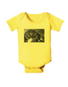 San Juan Mountain Range 2 Baby Romper Bodysuit-Baby Romper-TooLoud-Yellow-06-Months-Davson Sales