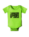 San Juan Mountain Range 2 Baby Romper Bodysuit-Baby Romper-TooLoud-Lime-06-Months-Davson Sales