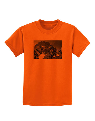 San Juan Mountain Range 2 Childrens T-Shirt-Childrens T-Shirt-TooLoud-Orange-X-Small-Davson Sales