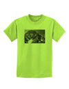 San Juan Mountain Range 2 Childrens T-Shirt-Childrens T-Shirt-TooLoud-Lime-Green-X-Small-Davson Sales
