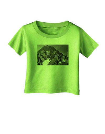 San Juan Mountain Range 2 Infant T-Shirt-Infant T-Shirt-TooLoud-Lime-Green-06-Months-Davson Sales