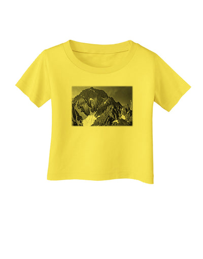 San Juan Mountain Range 2 Infant T-Shirt-Infant T-Shirt-TooLoud-Yellow-06-Months-Davson Sales