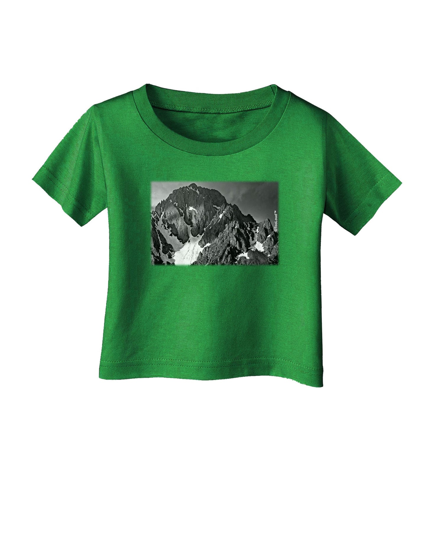San Juan Mountain Range 2 Infant T-Shirt Dark-Infant T-Shirt-TooLoud-Clover-Green-06-Months-Davson Sales