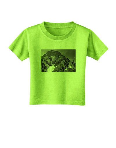 San Juan Mountain Range 2 Toddler T-Shirt-Toddler T-Shirt-TooLoud-Lime-Green-2T-Davson Sales