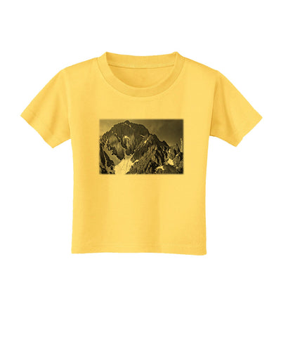 San Juan Mountain Range 2 Toddler T-Shirt-Toddler T-Shirt-TooLoud-Yellow-2T-Davson Sales