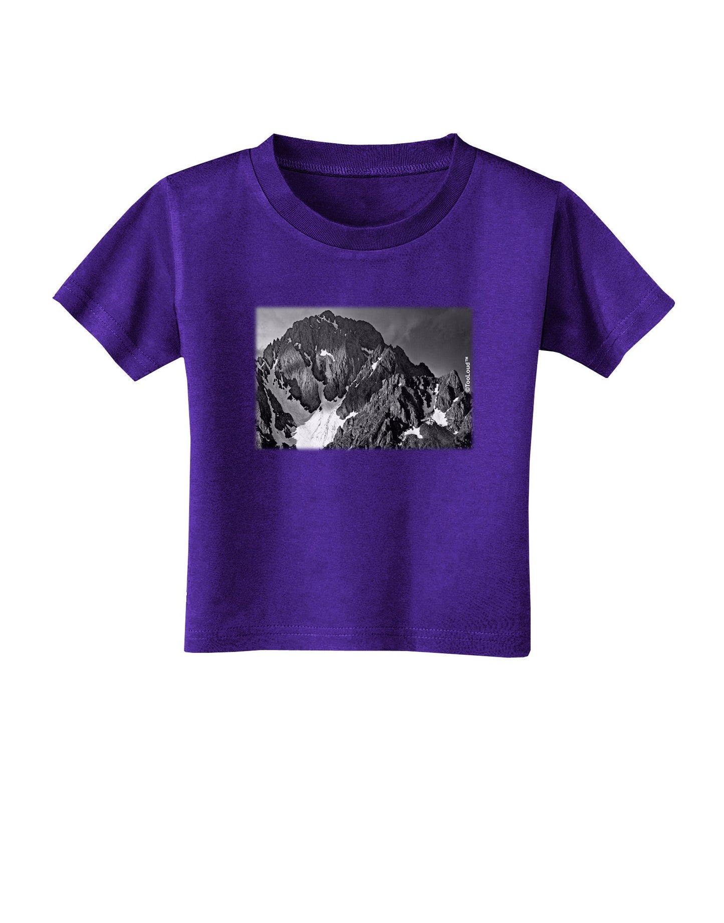 San Juan Mountain Range 2 Toddler T-Shirt Dark-Toddler T-Shirt-TooLoud-Purple-2T-Davson Sales