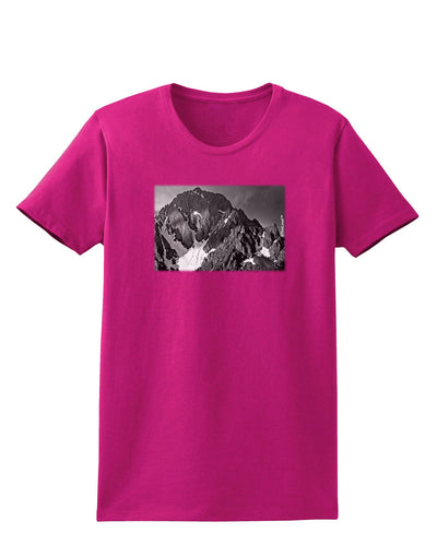 San Juan Mountain Range 2 Womens Dark T-Shirt-TooLoud-Hot-Pink-Small-Davson Sales