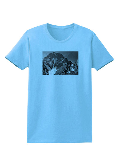 San Juan Mountain Range 2 Womens T-Shirt-Womens T-Shirt-TooLoud-Aquatic-Blue-X-Small-Davson Sales