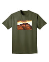 San Juan Mountain Range Adult Dark T-Shirt-Mens T-Shirt-TooLoud-Military-Green-Small-Davson Sales