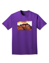 San Juan Mountain Range Adult Dark T-Shirt-Mens T-Shirt-TooLoud-Purple-Small-Davson Sales