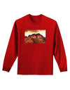 San Juan Mountain Range Adult Long Sleeve Dark T-Shirt-TooLoud-Red-Small-Davson Sales