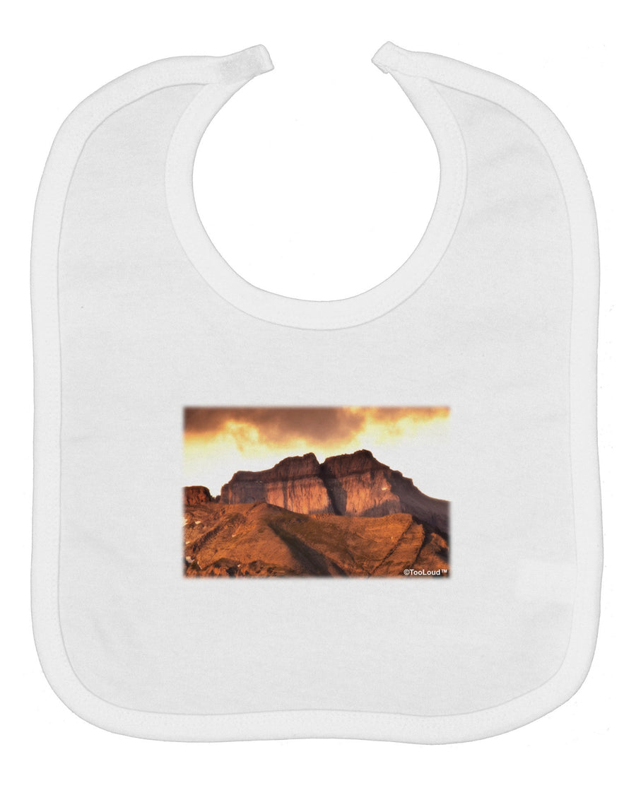 San Juan Mountain Range Baby Bib