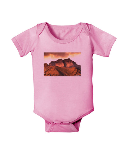 San Juan Mountain Range Baby Romper Bodysuit-Baby Romper-TooLoud-Pink-06-Months-Davson Sales