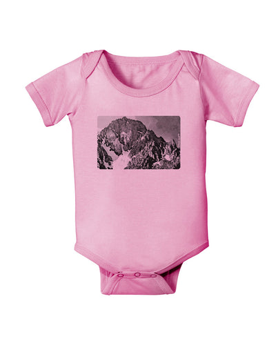 San Juan Mountain Range CO 2 Baby Romper Bodysuit-Baby Romper-TooLoud-Pink-06-Months-Davson Sales