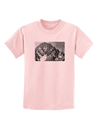 San Juan Mountain Range CO 2 Childrens T-Shirt-Childrens T-Shirt-TooLoud-PalePink-X-Small-Davson Sales