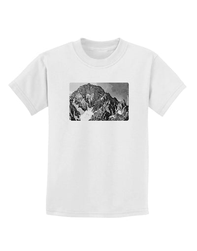 San Juan Mountain Range CO 2 Childrens T-Shirt-Childrens T-Shirt-TooLoud-White-X-Small-Davson Sales