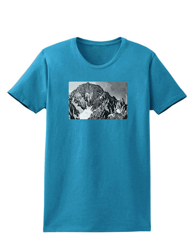 San Juan Mountain Range CO 2 Womens Dark T-Shirt-TooLoud-Turquoise-X-Small-Davson Sales