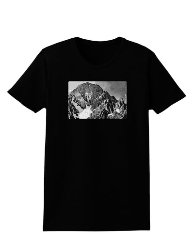 San Juan Mountain Range CO 2 Womens Dark T-Shirt-TooLoud-Black-X-Small-Davson Sales
