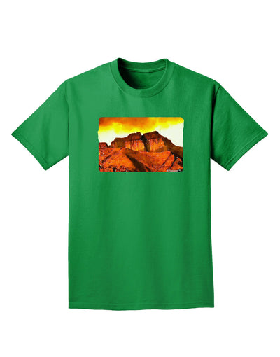 San Juan Mountain Range CO Adult Dark T-Shirt-Mens T-Shirt-TooLoud-Kelly-Green-Small-Davson Sales