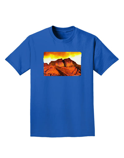 San Juan Mountain Range CO Adult Dark T-Shirt-Mens T-Shirt-TooLoud-Royal-Blue-Small-Davson Sales