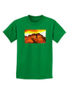 San Juan Mountain Range CO Childrens Dark T-Shirt-Childrens T-Shirt-TooLoud-Kelly-Green-X-Small-Davson Sales