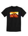 San Juan Mountain Range CO Childrens Dark T-Shirt-Childrens T-Shirt-TooLoud-Black-X-Small-Davson Sales