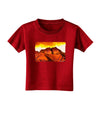 San Juan Mountain Range CO Toddler T-Shirt Dark-Toddler T-Shirt-TooLoud-Red-2T-Davson Sales