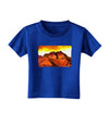 San Juan Mountain Range CO Toddler T-Shirt Dark-Toddler T-Shirt-TooLoud-Royal-Blue-2T-Davson Sales