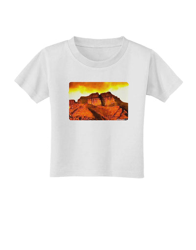 San Juan Mountain Range CO Toddler T-Shirt-Toddler T-Shirt-TooLoud-White-2T-Davson Sales