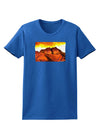 San Juan Mountain Range CO Womens Dark T-Shirt-TooLoud-Royal-Blue-X-Small-Davson Sales