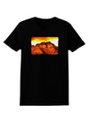 San Juan Mountain Range CO Womens Dark T-Shirt-TooLoud-Black-X-Small-Davson Sales